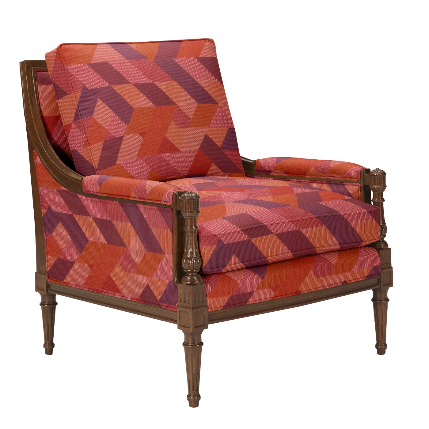 Bergère in fabric OVR