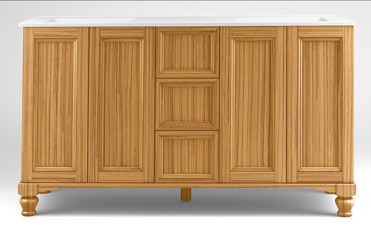 Vanity casegood 3D model — finish 05
