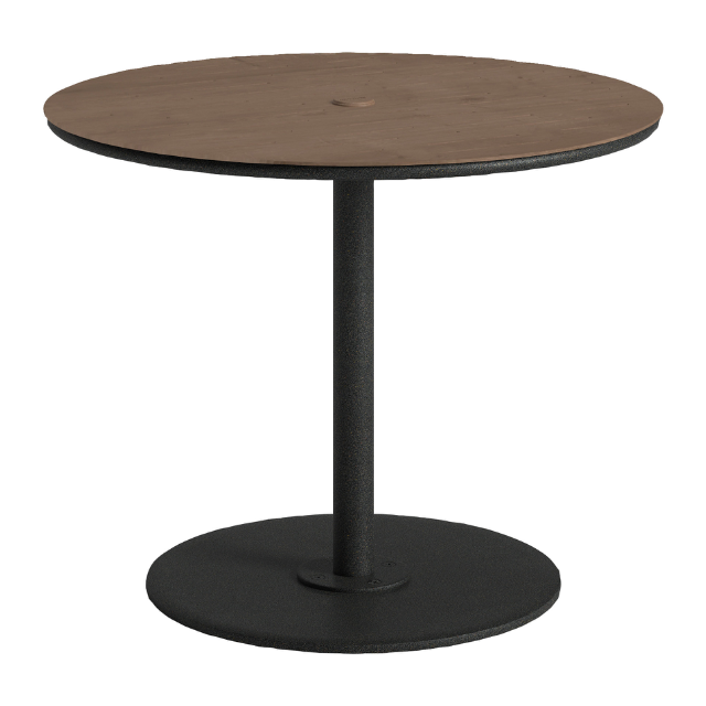 Raya Woodgrain table after Table Top Lock